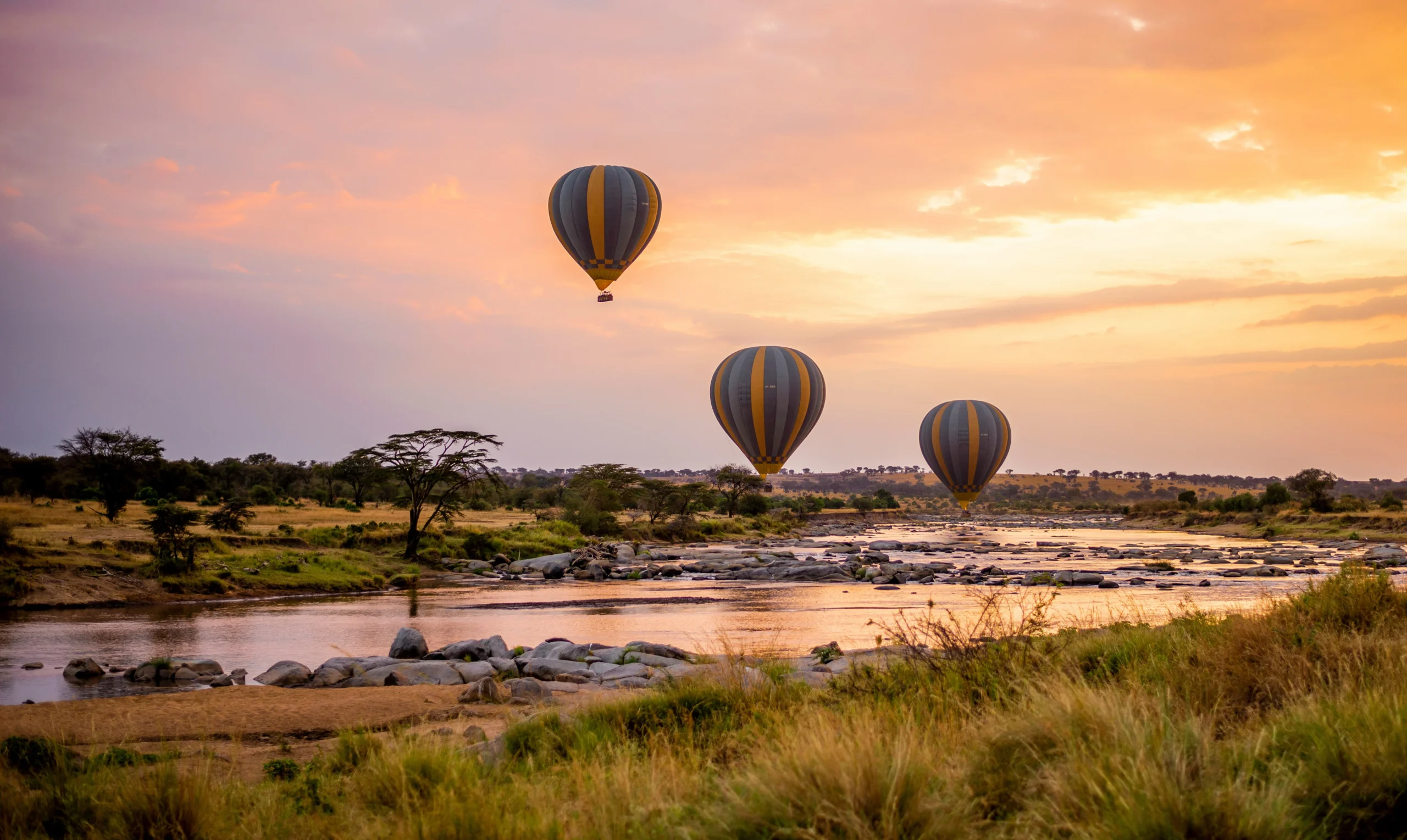 Hot Air Balloon in Serengeti